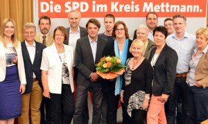 Der neu gewählte SPD-Kreisvorstand.