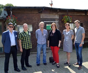 Gerhard Kleinlützum, Michael Offermann, Axel Schulz, Kerstin Griese MdB, Annett Moyé, SPD-Ratsherr Anton Conze.
