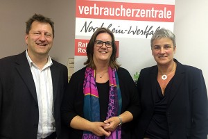 Andreas Adelberger, Kerstin Griese MdB, Iris von Eik.