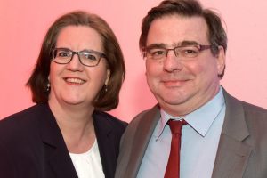 Kerstin Griese und Karsten Kunert, ihr Vorvorgänger als AStA-Vorsitzender